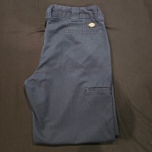 Blue Dickies 36x34 Slim Straight w/ Side Pocket